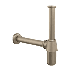 Kohler Complementary 300 mm Bottle Trap Without Drain In Brushed Bronze Finish, K-7314IN-BV