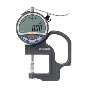 Mitutoyo 0 - 10 mm Blade Type Absolute Digital Thickness Gauge, 547-315A