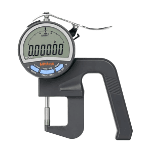 Mitutoyo 12 mm / 0.47 inch High Accuracy Absolute Digital Thickness Gauge, 547-400A