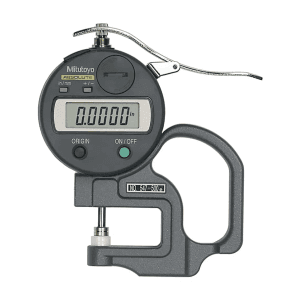 Mitutoyo 12 mm / 0.47 inch Absolute Standard Throat Digital Thickness Gauge, 547-500S
