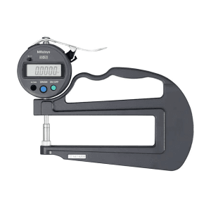 Mitutoyo 12 mm / 0.47 inch Absolute Deep-Throat Digital Thickness Gauge, 547-520S