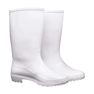 Hillson Century White Dual Density PVC Safety Gumboots (15 inch Height)