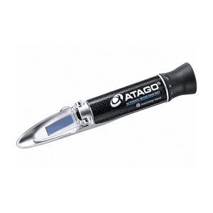 Atago 0.0 - 20.0% Brix Hand-held Refractometer with Automatic Temperature Compensation & Water Resistant, Master-20a
