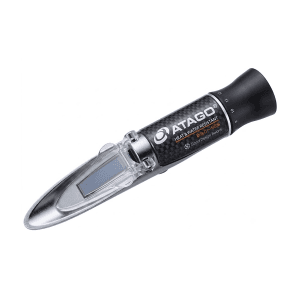 Atago 0.0 - 90.0% Brix Hand-held Refractometer with Heat & Water Resistant, Master-500