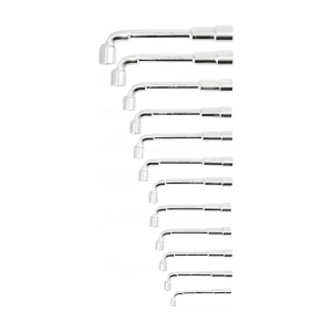 Hogert 12 Pcs L-Type Socket Wrench Set, HT1R501