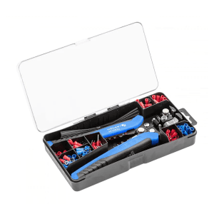 Hogert 8 inch / 200 mm Automatic Wire Stripper with Connectors, HT1P230