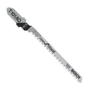 Bosch 83 mm Jigsaw Blades Clean for Wood (T 101 AO), 2 608 630 031