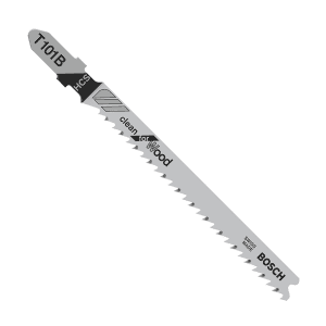 Bosch 100 mm Jigsaw Blades Clean for Wood (T 101 B), 2 608 630 030