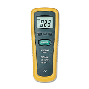 Metravi 0 - 1000 PPM Carbon Monoxide Detector Meter, CO-09