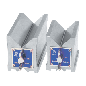 Apex 65 x 60 x 50 mm Magnetic Vee Blocks Soft (Pair), 769-1