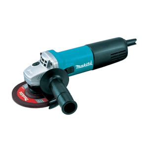 Makita 125mm / 5 inch, 840W Angle Grinder with Anti-Restart Function, Soft Start & Slide Switch, 9558HN