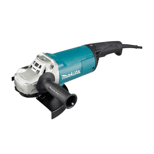 Makita 230mm / 9 inch, 2200W Angle Grinder with Anti-Restart Function, Soft Start & Large Trigger Switch, GA9060R