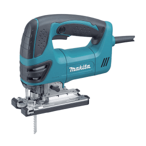 Makita 26mm / 720W Top Handle Jig Saw with 3 Orbital Settings Plus Straight Cutting, 4350CT