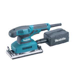 Makita 93 x 185 mm, 3/4 Sheet 190 W Finishing Sander with Built-In Dust Extraction System, BO3710