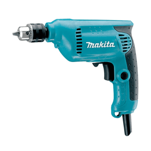Makita 10 mm (3/8") 450 W Variable Speed Reversing Drill with Keyed Chuck, 6412