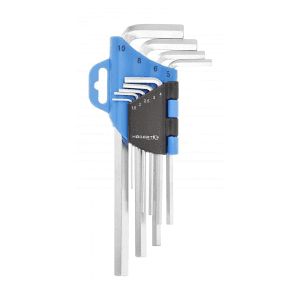 Hogert 9 Pcs (1.50 mm - 10 mm) Precision Hex Long Keys Set, HT1W801