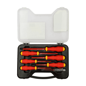 Stanley 7 Pcs VDE Screwdriver Set With Bonus Tester, STMT60175