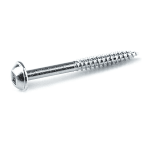 Kreg 11/2 Inch Fine Thread & Maxi-Loc Head Zinc Pocket-Hole Screws (Pack of 100 Pcs), SML-F150-100