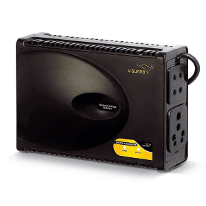 V-Guard 90-290V Electronic Voltage Stabilizer For Upto 43 Inch Smart/LED TV & Set Top Box, VG CRYSTAL