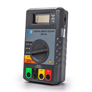 Motwane 3-1/2 Digit / 1999 Count Digital Earth Tester without Kit, DET-20