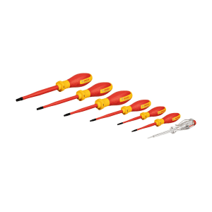 Bosch 7 Pcs VDE Torx Screwdriver Set (VDE), 1 600 A02 NF8