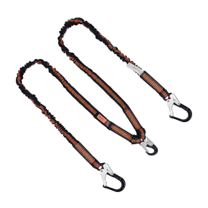 Black+Decker 1.8 Mtr Twin Leg Expandable Shock Absorbing Lanyard, BXFP0625IN