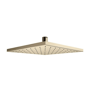 Kohler Rain Duet 254 mm Katalyst™ Air Square Rain Head In French Gold Finish, K-18361IN-CL-AF