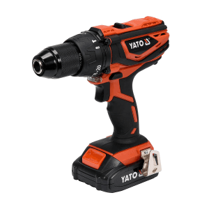 Yato 18V / 2.0 Ah / 13mm Li-ion Impact Drill Driver (Cordless), YT-82786