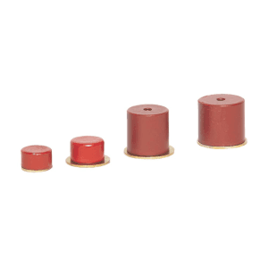 Crystal 18 x 16 mm Pot Magnets, AA - 1921