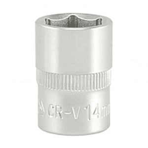 Yato 14 / 3/8" Dia 6PT Hexagonal Socket, YT-3809
