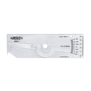 Insize 0 - 6 mm Range Welding Gauge, 4834-1