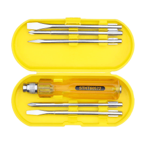 Stanley 5 Pcs Screwdriver Set with Storage Case, STHT60572-8B
