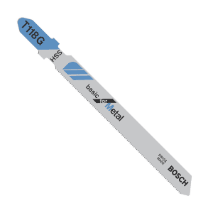 Bosch 92 mm Jigsaw Blades Basic for Metal (T 118 G), 2 608 631 012