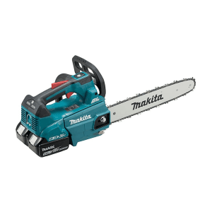 Makita 18V X2 (36V) LXT Brushless 350 mm / 14 Inch Cordless Chain Saw with Rapid Charger & 2 Pcs 5.0Ah Batteries, DUC356PT2