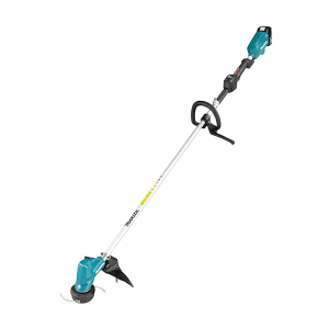 Makita 18V LXT BL 3-Speed Cordless Loop Handle Grass Trimmer with Rapid Charger & 2 Pcs 5.0Ah Batteries, DUR190LRT1