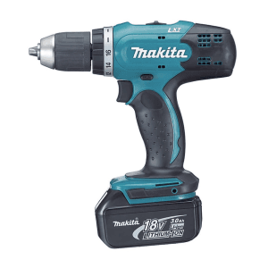 Makita 18V LXT Li-Ion 13 mm (1/2") Cordless Drill Driver with Charger & 1 Pcs 3.0Ah Battery, DDF453SFX7