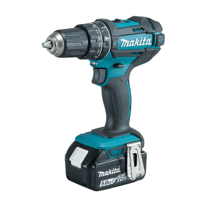 Makita 18V LXT Li-Ion 13 mm (1/2") Cordless Hammer Drill Driver with Rapid Charger & 1 Pcs 3.0Ah Battery, DHP482SFX8