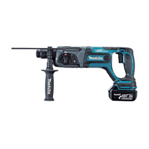 Makita 18V LXT Li-Ion / 20 mm (13/16") SDS-PLUS Cordless Combination Hammer with Rapid Charger & 1 Pcs 3.0Ah Batteries, DHR241RFE