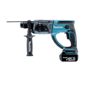 Makita 18V LXT Li-Ion / 20 mm (13/16") SDS-PLUS Cordless Combination Hammer with Rapid Charger & 1 Pcs 3.0Ah Battery, DHR202RFE