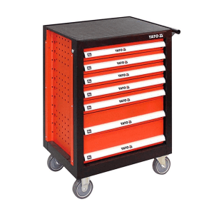 Yato 990 x 750 x 450 mm Roller Cabinet 7 Drawers, YT-09140