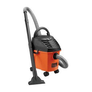 Black+Decker 8-Litre, 1000W Wet & Dry Vacuum Cleaner, BDWD08-B1