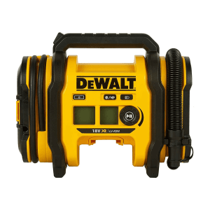 Dewalt 18V 160PSI AC/DC Multipurpose Cordless Tyre Inflator with Digital Guage Autocut Off System & 2 Operating Modes For Car & Home, DCC018N-XJ