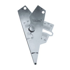 Kristeel 25° - 65° Bevel Angle / 70° - 110° Cross Weld Angle Gauge, WAG
