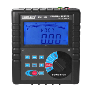 Kusam-Meco 1m - 100m Earth Resistance Soil Resistivity Tester, KM 1320