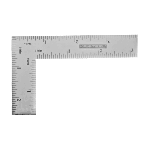 Kristeel 4 Inch / 100 x 63.5 mm Flat Square, FS04