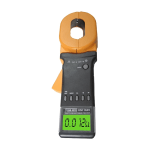 Kusam-Meco 0.01 - 1200 Ohms / 4 Digit Clamp-On Type Earth Resistance Tester With PC Interface, KM 1620