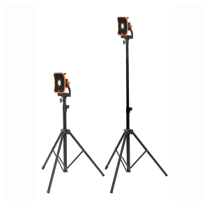 Groz 30W Dual Power LED COB Rechargeable Work Light Mounted On Tripod, LED/670T