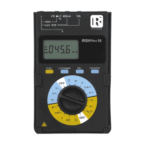 Rishabh 3-3/4 Digit / 3999 Count Digital Multimeter, Rish Max 10