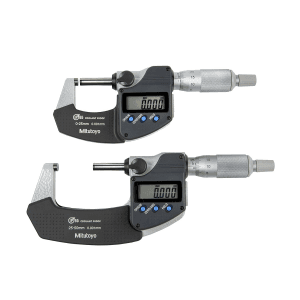 Mitutoyo 0 - 50 mm Digital Micrometer Set (Pack of 2 Pcs), 293-966-30