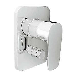 Kohler Aleo 40 mm Recessed Bath & Shower Trim In Polished Chrome Finish, K-72290IN-4FP-CP